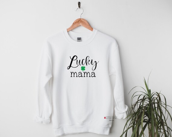 mama crew neck sweater