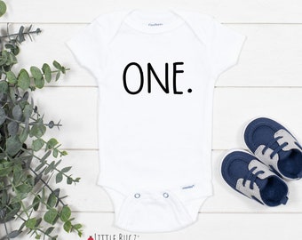 ONE Onesie®, First Birthday Onesie®, Baby Gift, First Birthday tshirt