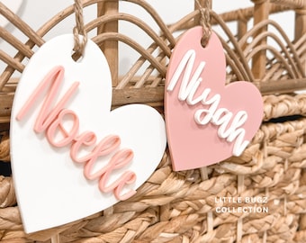 Personalized kid's Valentine's Day tags