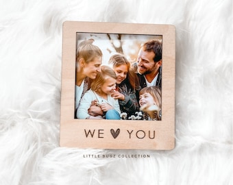 we love you picture frame, family picture frame, magnetic picture frame