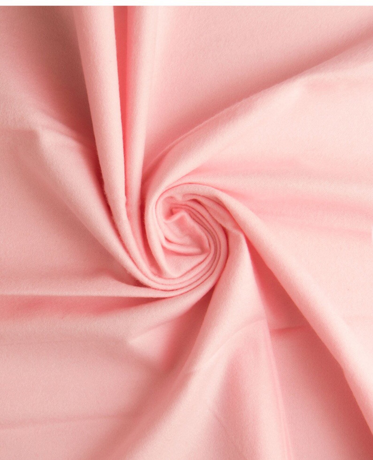 Pink Flannel by the yard Cotton flannel fabric by the half Etsy