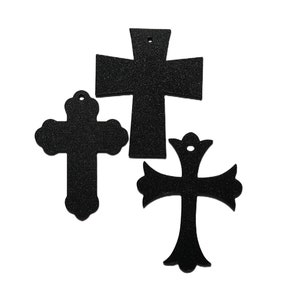 Unfinished 3D printed Cross for Acrylic Pouring Cross 6.25&quot; Across x 7.5&quot; Tall