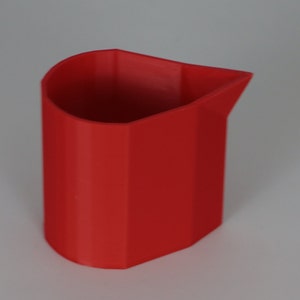 6oz Spouted Cup for Acrylic Pouring The Original No Drip Spouted Cup© Silky Red