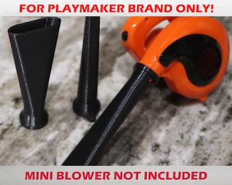 The Original Mini Blower Nozzle Attachments© (Set of 3) for PLAYMAKER BRAND ONLY - Mini blower not included