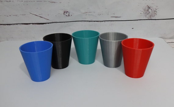 Flip Cup/reusable Mixing Cup 5 Oz. Acrylic Pouring Tools 