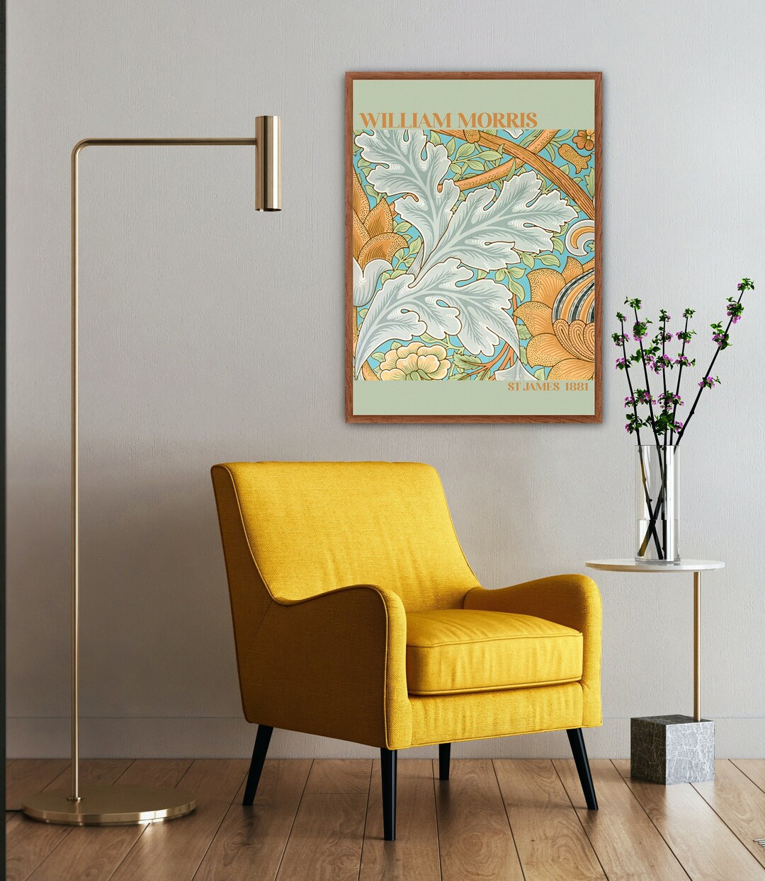 William Morris Print for Your Home, William Morris Poster, Textiles