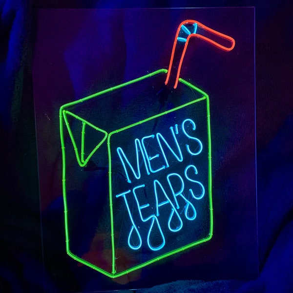 Men's Tears El Neon Sign