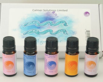 Sternzeichen Wassermann-Kollektion - Set von 5-10 ml reinen ätherischen Ölen. Ideal für Diffusoren und Ölbrenner