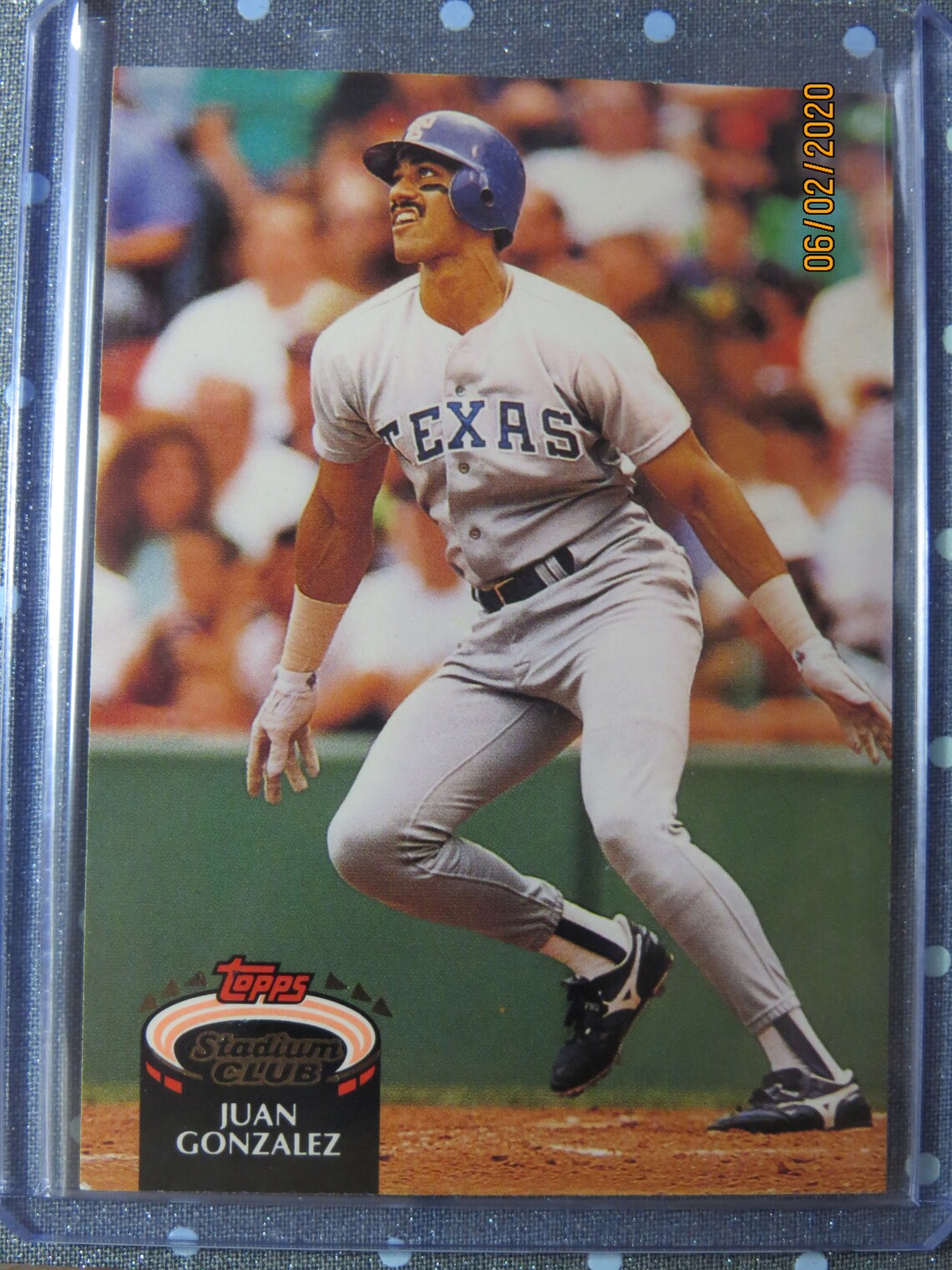 1992 Topps Stadium Club Tradng Card Juan Gonzalez 240 Etsy