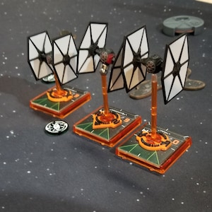 X-Wing Ship Base ID&#39;s, Arc Indicator, and Target Locks Tokens