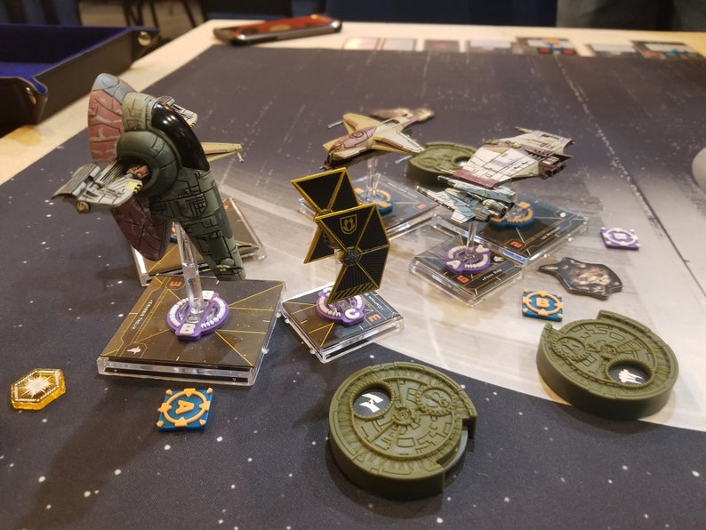 XWing Ship Base ID's Arc Indicator and Target Locks Etsy