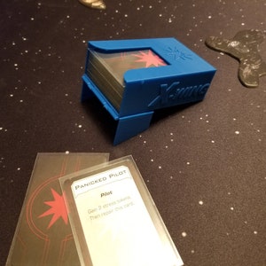 Caixa e dispensador de deck de dano X-Wing (minicartas)