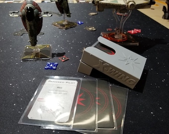 X-Wing Promo Damage Deck Box and Dispenser (Standard Cards)