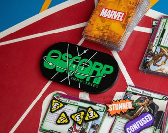 Bösewicht Gesundheits-Tracker für Marvel Fans The Card Game (LCG)