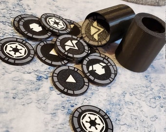 Order Token Set (20 Tokens OR 30 Tokens) for Star Wars Legion