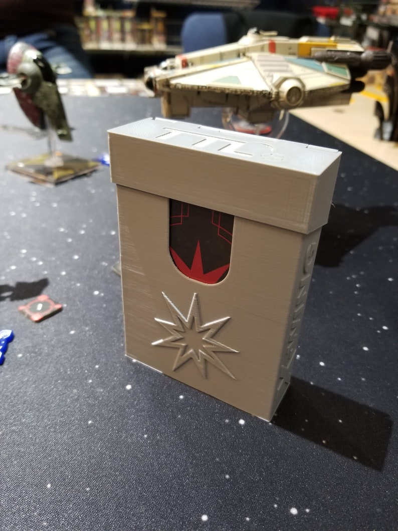 Xwing Promo Damage Deck Box and Dispenser standard Cards Etsy
