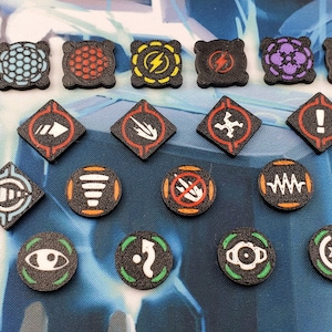 X-Wing 2.0 Full Token Set (190 Tokens)