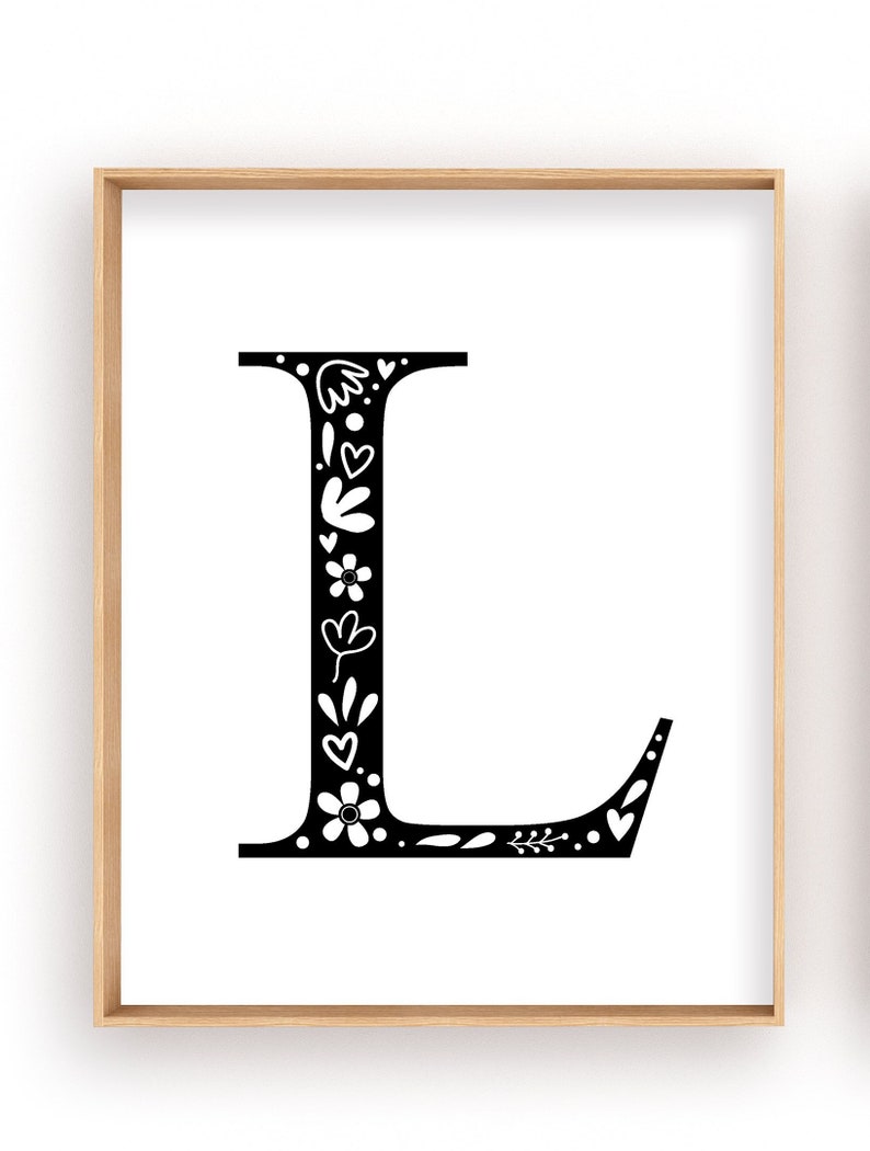 Letter L printable, nursery printable, letter L print, nursery print, letter artwork, status initially, letter printable, initially, monogram, floral photo regarding Printable Letter L identified as Letter L printable, nursery printable, letter L print, nursery print, letter artwork, track record very first, letter printable, very first, monogram, floral