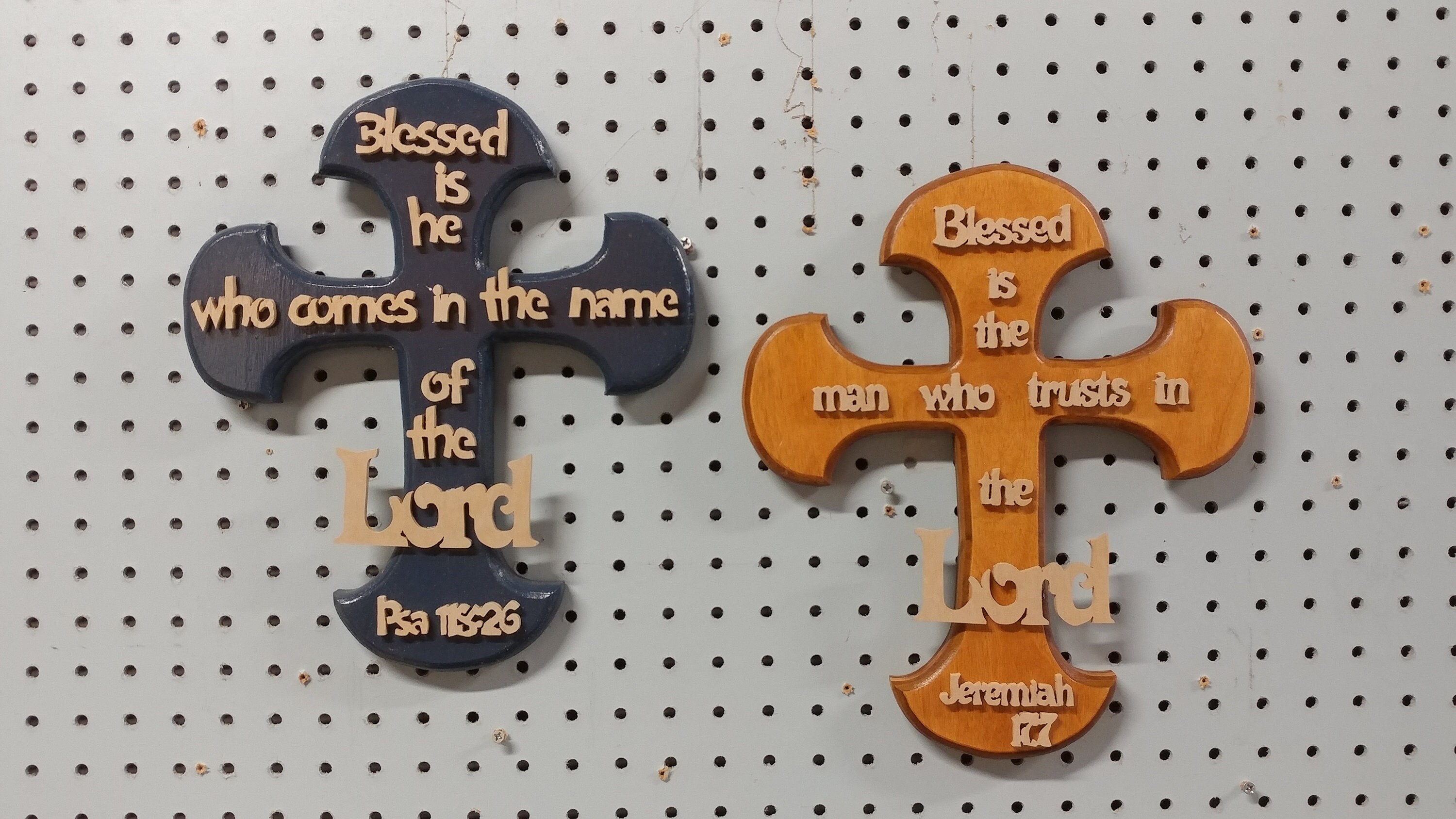 Cross With Bible Scripture - Etsy