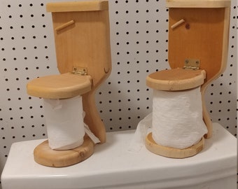 Bathroom unique decor for tissue roll