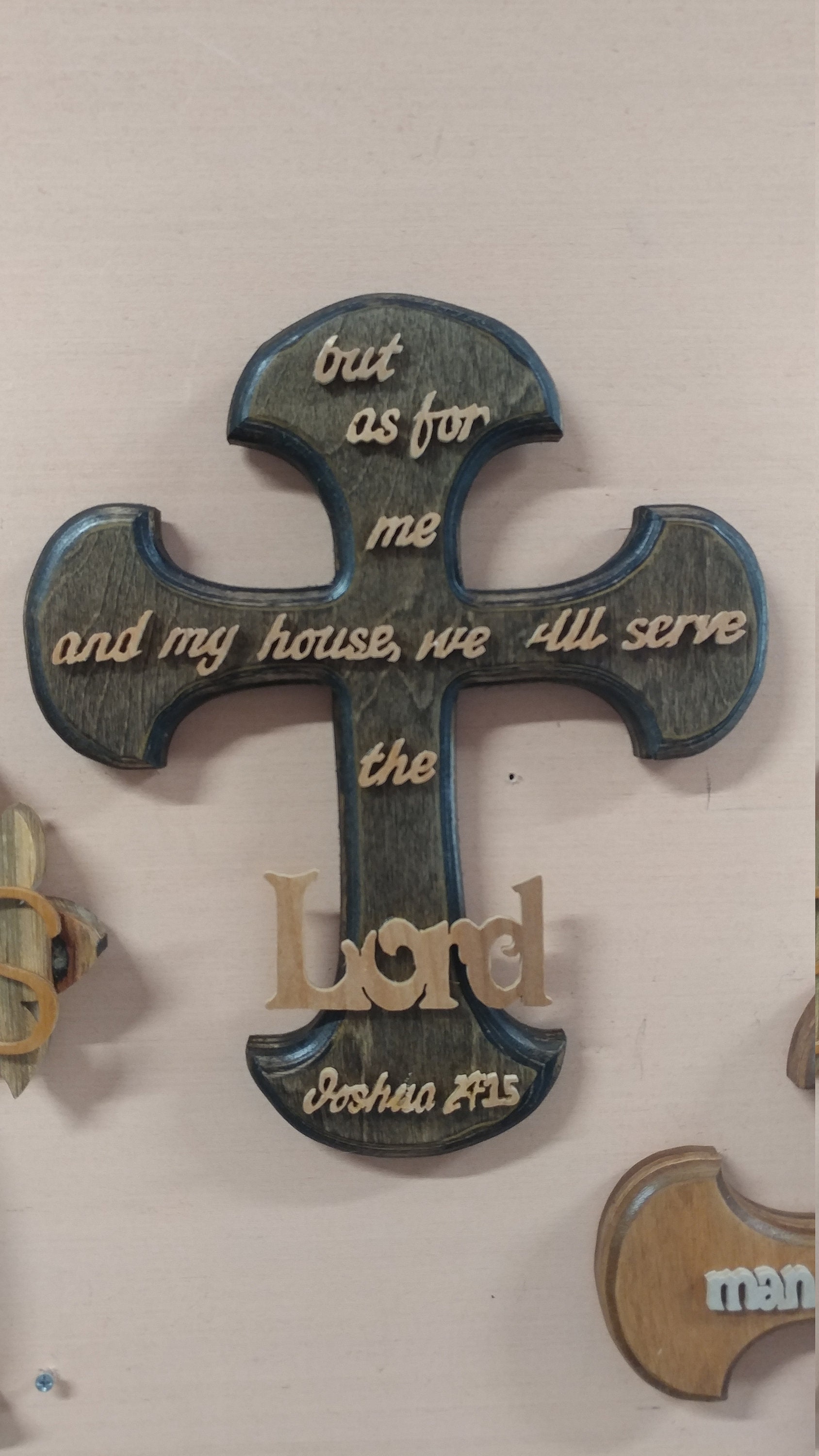 Cross With Bible Scripture - Etsy