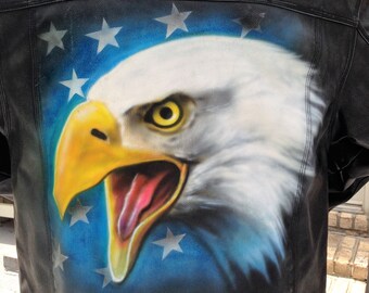 charli printed eagle jacket