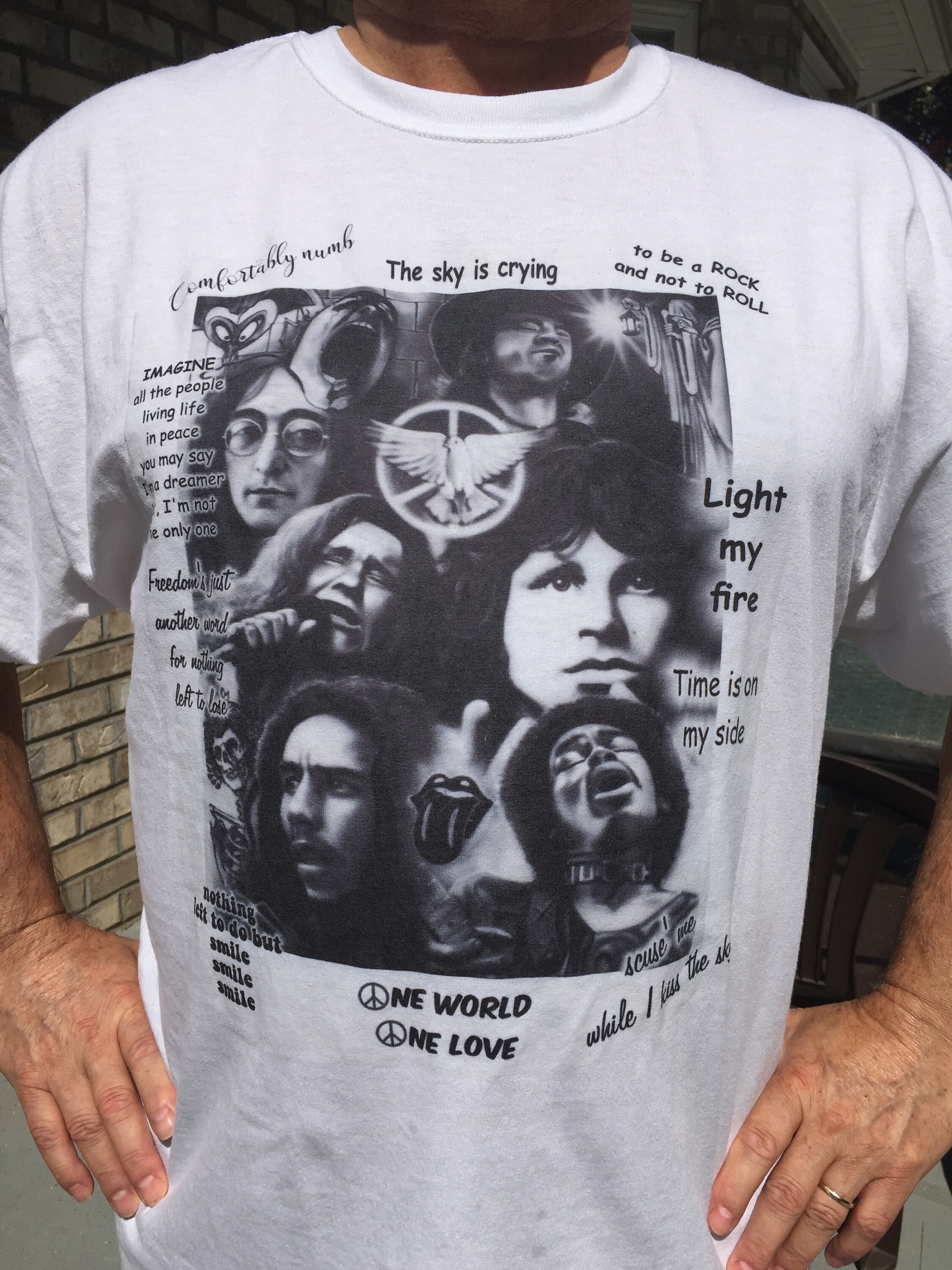 rock legends t shirts