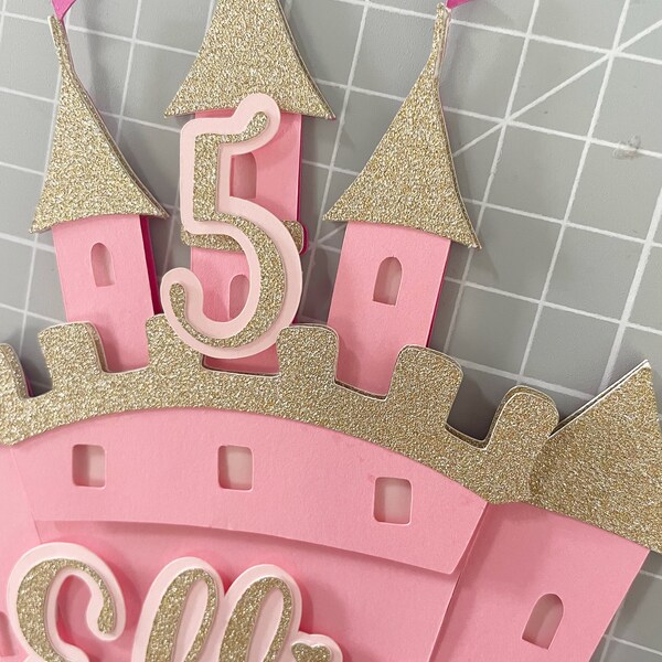 Castle Cake Topper Etsy UK