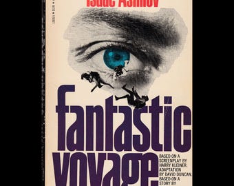 Viaje fantástico de Isaac Asimov. Edición de tapa blanda de Perma Book.