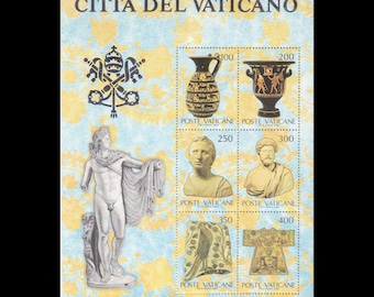 Gedenkbriefmarken Die Valentinsammlungen The Papacy and Art