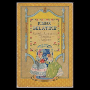 Vintage Cookbook: Knox Gelatine (Gelatin) Dainty Dessets, Candies, Salads, 1931