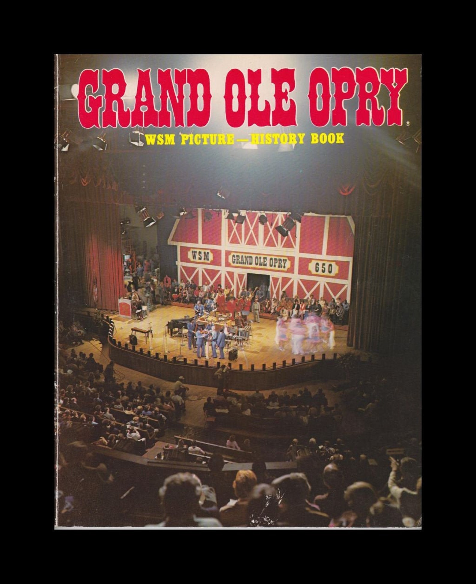Grand Ole Opry Picture History 1982 Autographed by Jim Ed Etsy