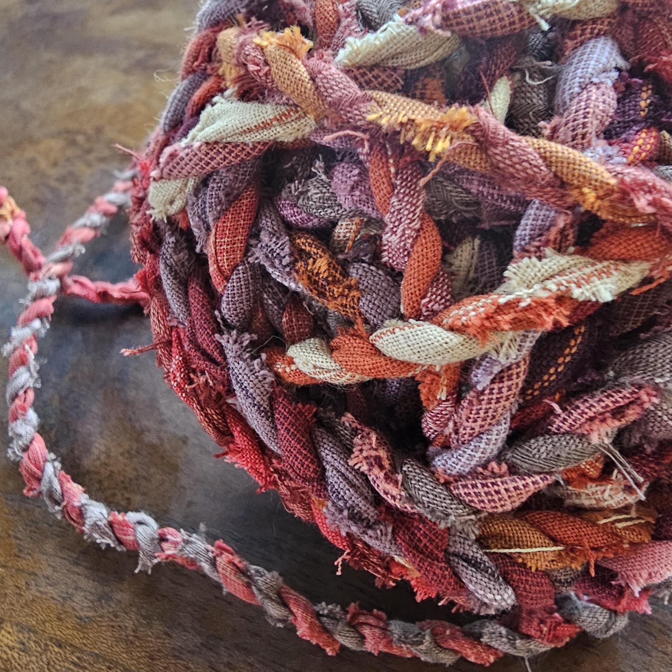 Handspun Cotton Scrap Twine