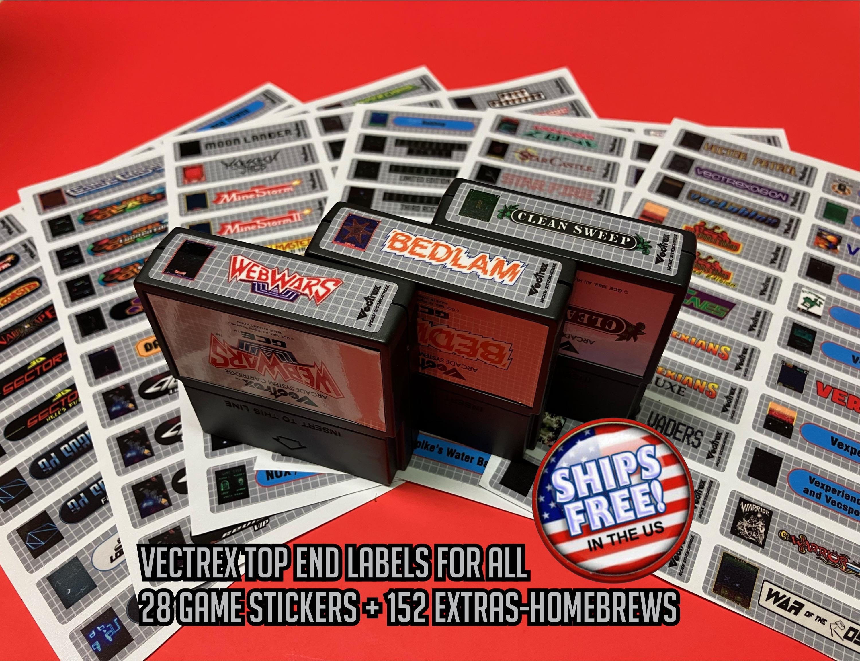 Vectrex Games - Etsy