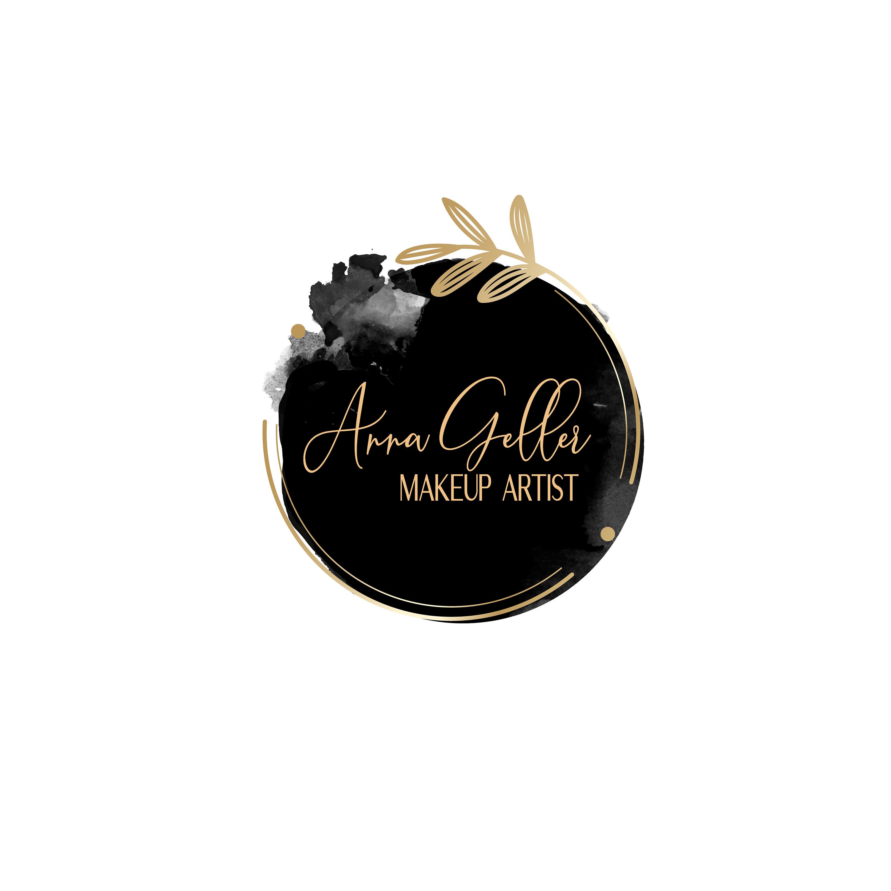 Pre Made Black And Gold Logo Website Logo Modern Logo Etsy