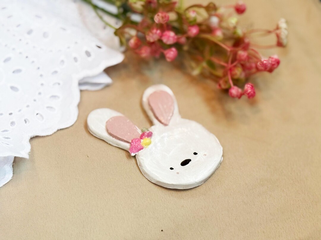 Ring Dish | Rabbit Art | Small Rabbit Painting | Trinket Dish | Prints ...