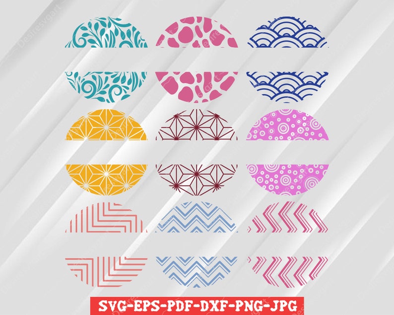 Download Keychain Monogram SVG Round Pattern svg Split Monogram Svg ...