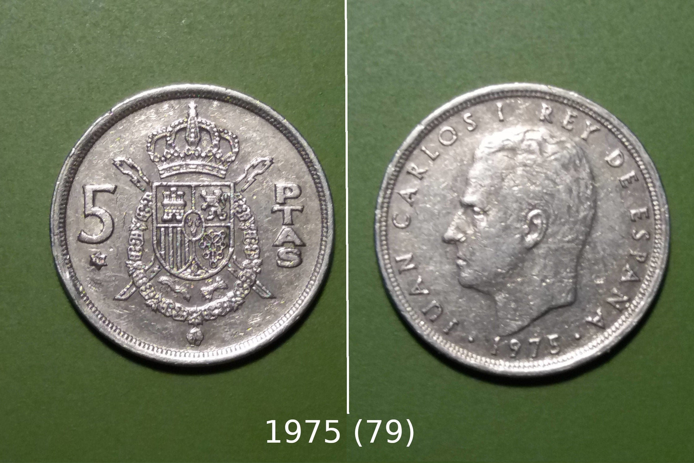 51.　美品　1895年　スペイン領　プエルトリコ　5ペセタ　銀貨　　貨幣 51. 1895年 スペイン領 プエルトリコ 5ペセタ 銀貨 コイン 貨幣 美品