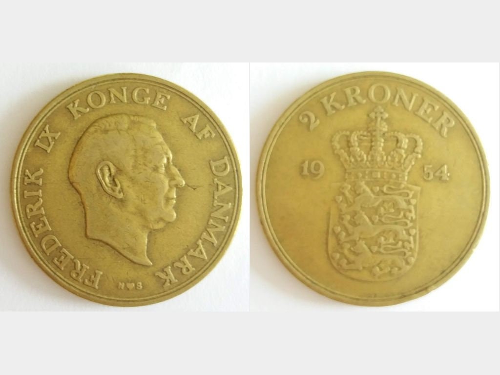 デンマーク　2クローネ　1945 【NGC MS63】　世界コイン デンマーク 2クローネ 1945 【NGC MS63】 世界コイン 貨幣