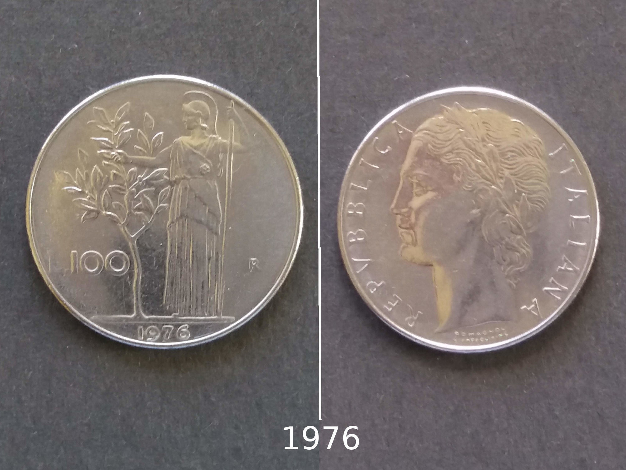 アンティークイタリア100リラ1968年コイン アンティークイタリア100リラ1968年コイン - メルカリ
