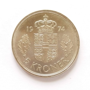 デンマーク王国 1968年 10クローネ 銀貨 ベネディクテ王女 結婚