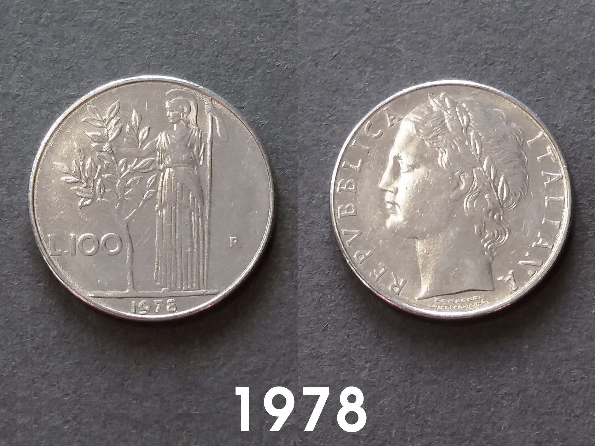 アンティークイタリア100リラ1968年コイン アンティークイタリア100リラ1968年コイン - メルカリ