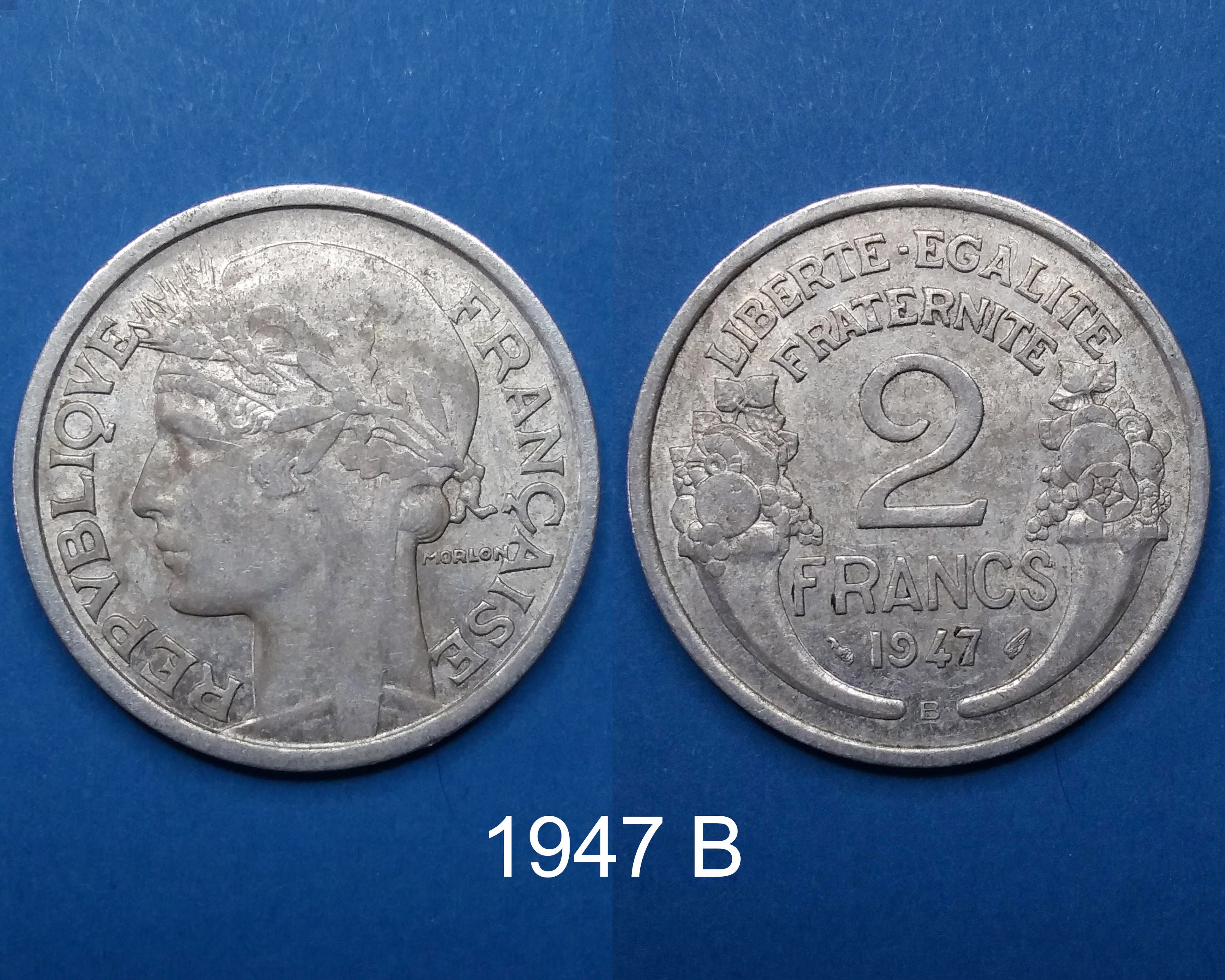 1947 French 2 Francs - Etsy
