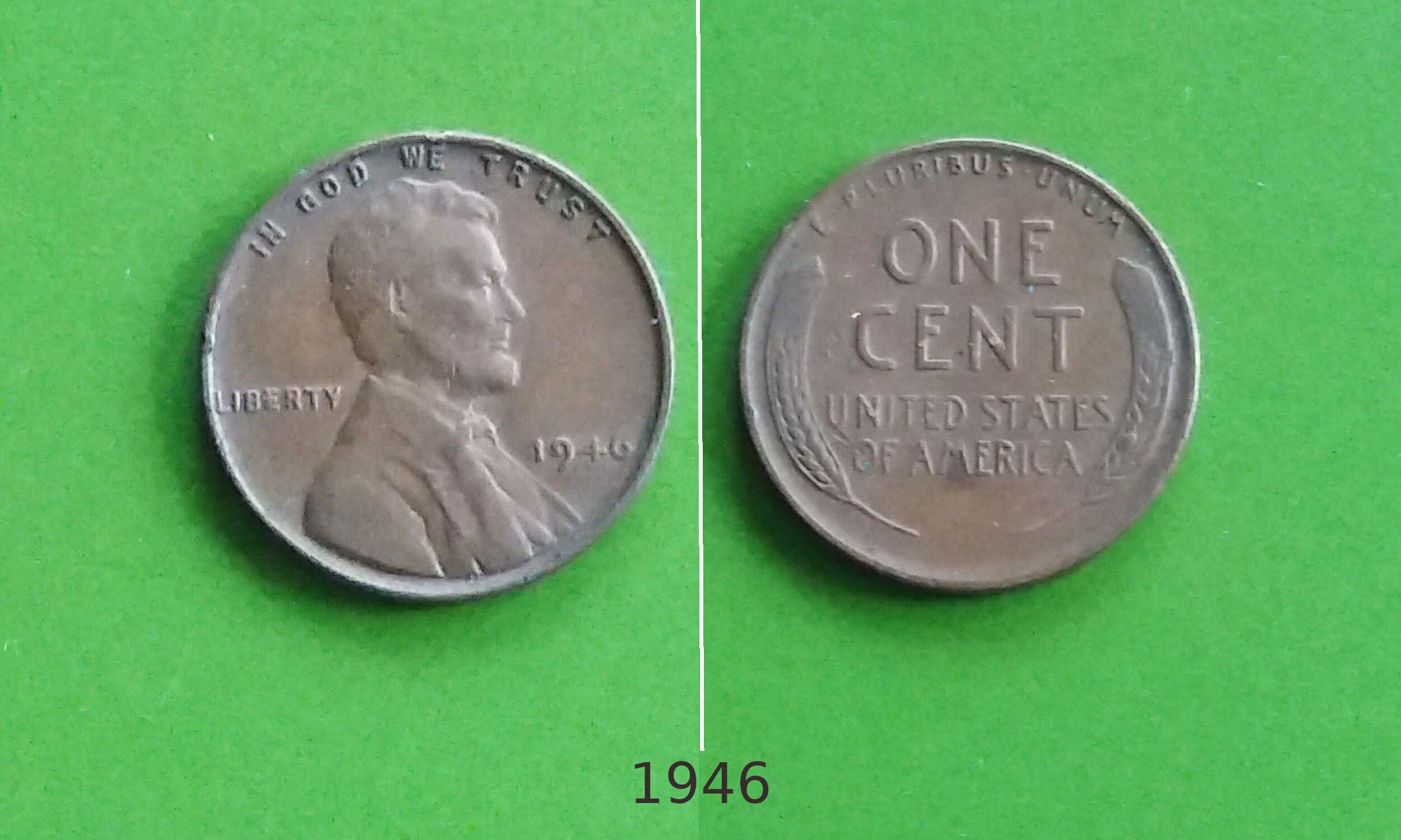 United States Of America Piece De Monnaie US One Cent de 1926 1927 1928 1937 1940 1945 1946 - Etsy Canada