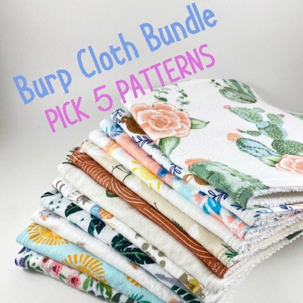 Burp Rags Etsy