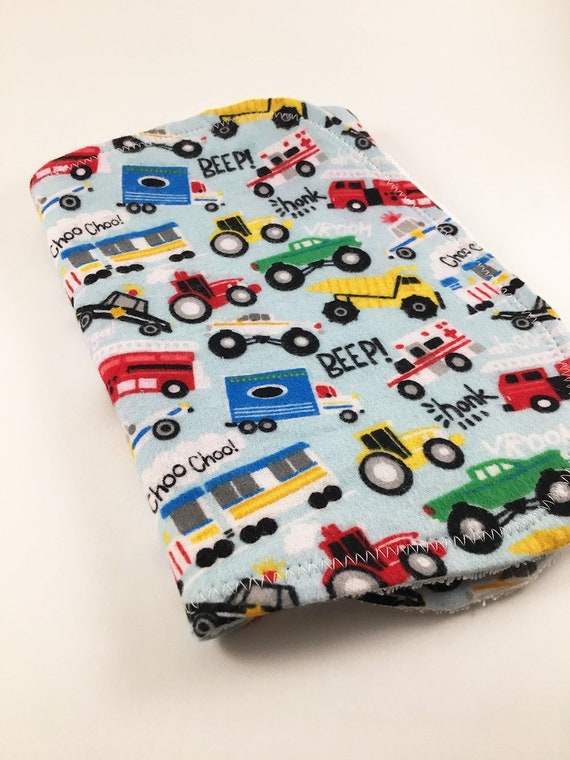 Burp Cloth - Trucks Burp Cloth - Trucks