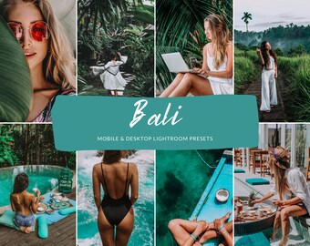 Bali Lightroom Presets, Mobile & Desktop Filters