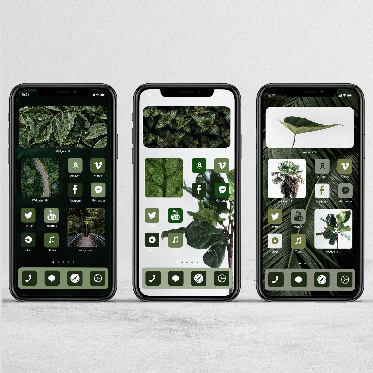 IOS14 App Icons Green Aesthetic Icons Bundle IOS14 App Etsy
