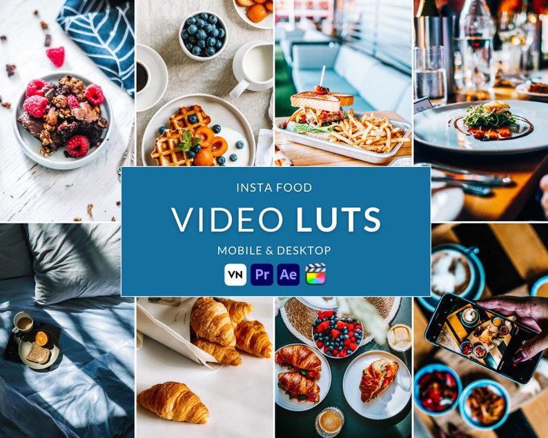 Adobe Premiere Pro, Final Cut Pro, and DaVinci Resolve. Rich and appetizing tones, bringing out the vibrant colors and textures of your culinary creations. From delectable desserts to savory dishes, warmth and saturation, making your food look fresh