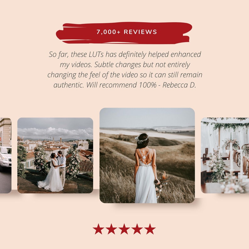 Adobe Premiere Pro, Final Cut Pro, and DaVinci Resolve. Enhance skin tones, create a soft for engagement videos, wedding films, and love stories, Elevate your storytelling with wedding engegament video filters to shoot couples, family or proposal